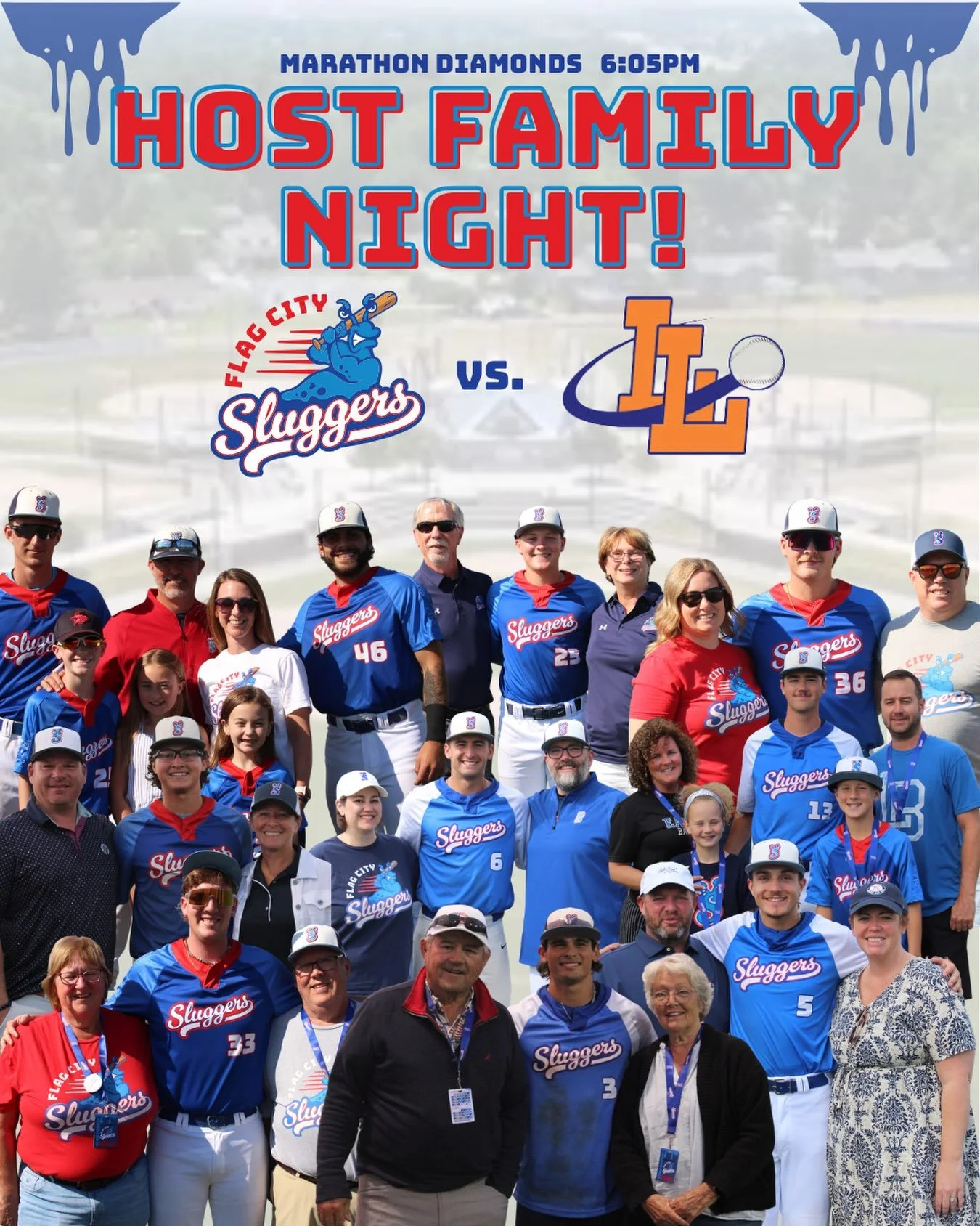 Season Finale AT THE DIAMONDS TONIGHT! 🥹

It all comes down to tonight! Your Flag City Sluggers are closing out the season with Game 3 against the Lima Locos!

📍 Where: Marathon Diamonds
⏰ When: 6:05 PM

🏠 Special Host Family Appreciation:
To our 
