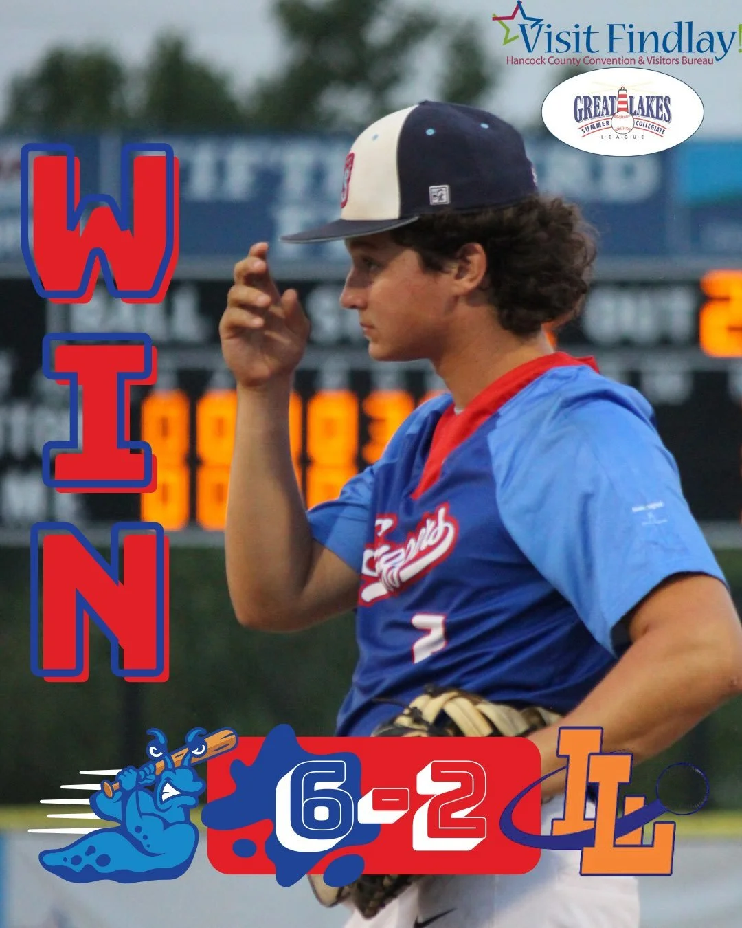 Going out with a BANG! 💥⚾

The Sluggers take the final W of the season against the Lima Locos! Huge shoutout to tonight&rsquo;s Player of the Game, Trent Smith, for absolute dominance both at the plate and in the field! 😤🔥

A massive THANK YOU to 