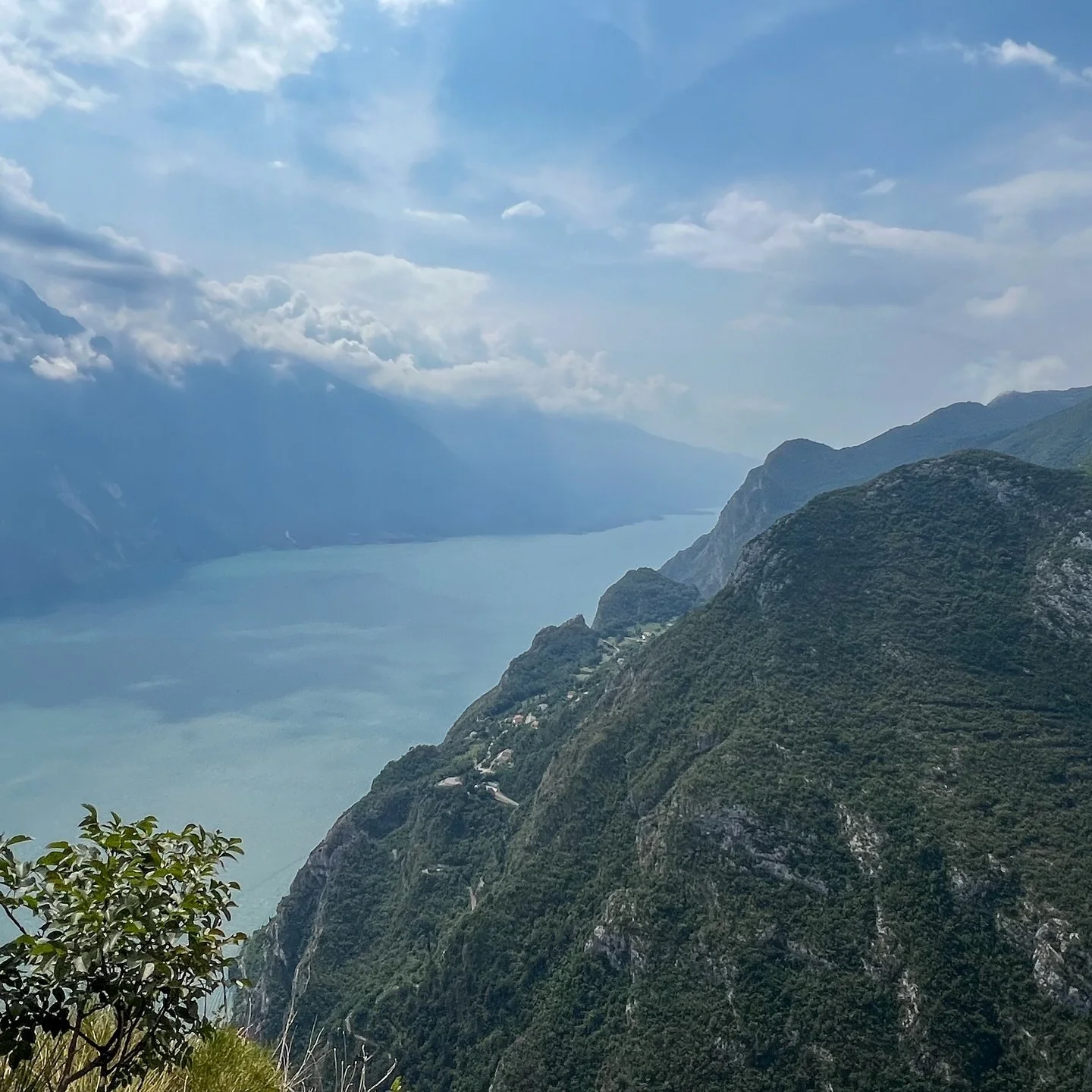 Time flies and in the blink of an eye days have passed!
***
A week ago today we were on a great route, the first via ferrata of the week taking in the summit of Cima Capi at 927m. Giving great views of Lake Garda and the Valle di Ledro it was a fanta