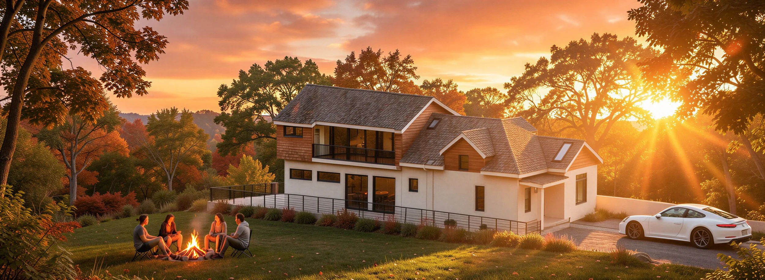 Lee home | Conceptual rendering of this custom home addition + renovation