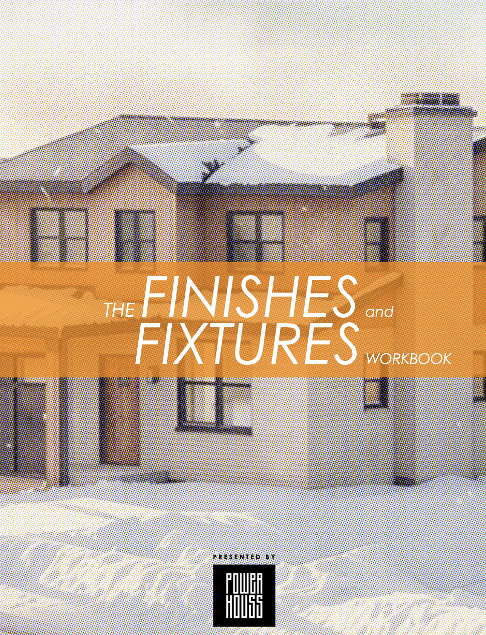 the Finishes and Fixtures workbook