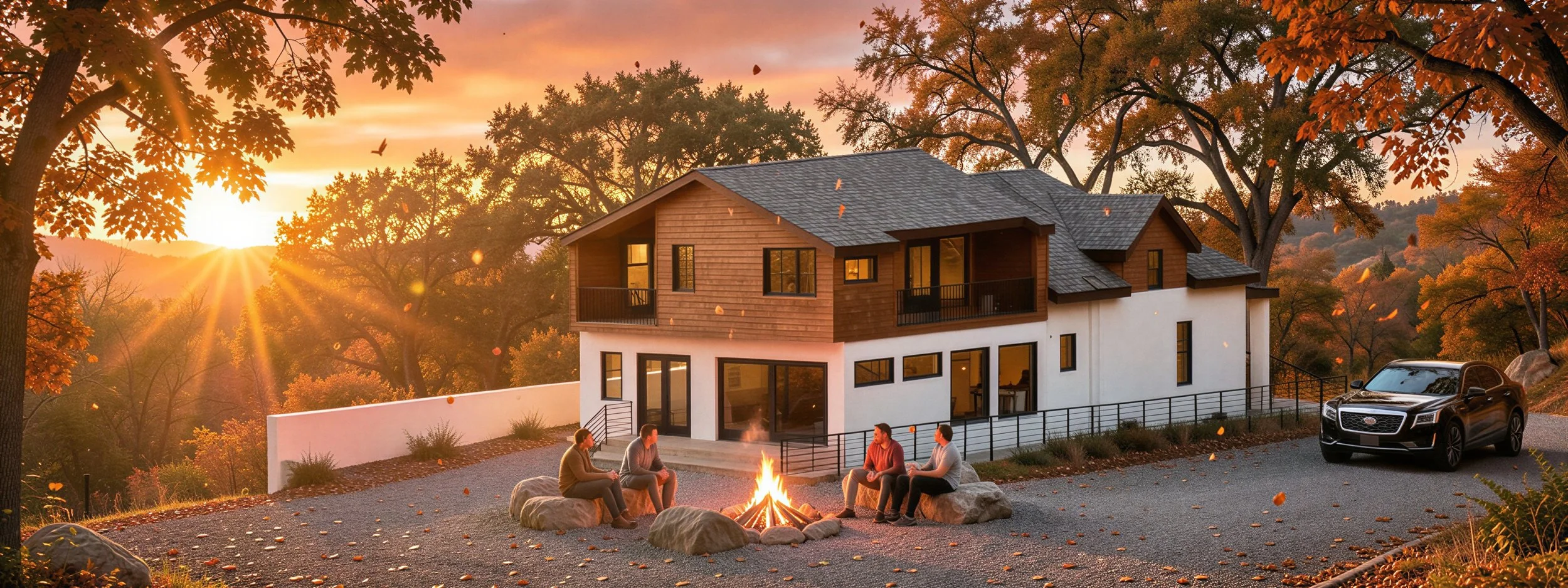 Lee home | Conceptual rendering of this custom home addition + renovation