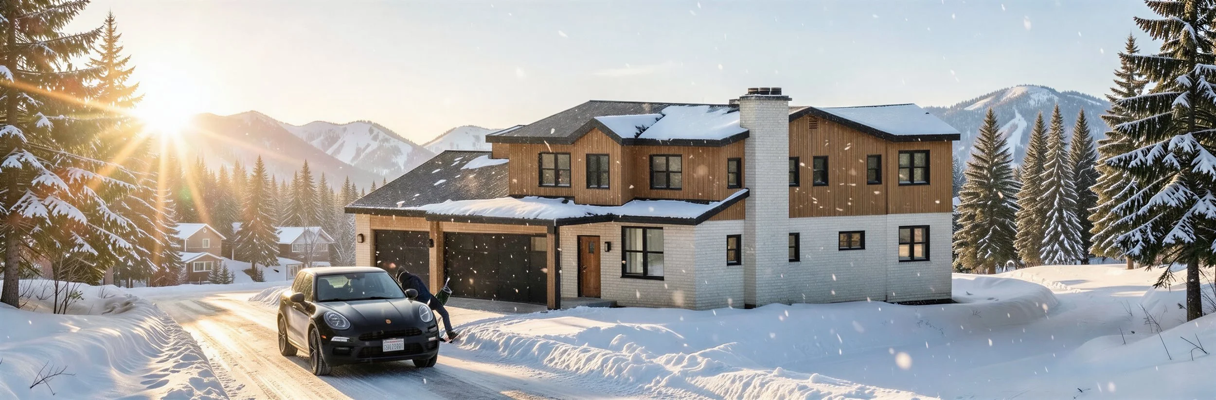 Brewer home | Conceptual rendering of this custom home addition + renovation