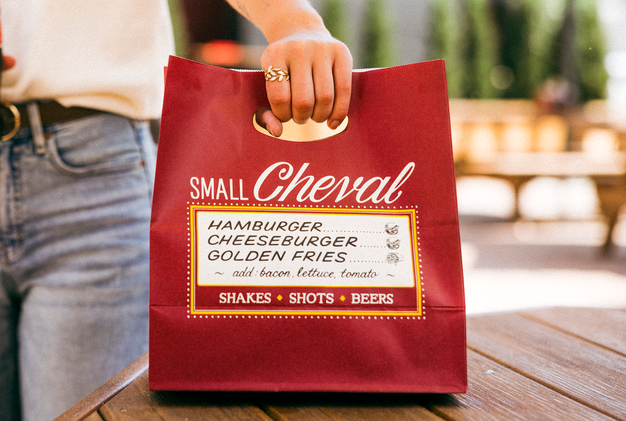 Small Cheval Carry-out Bag