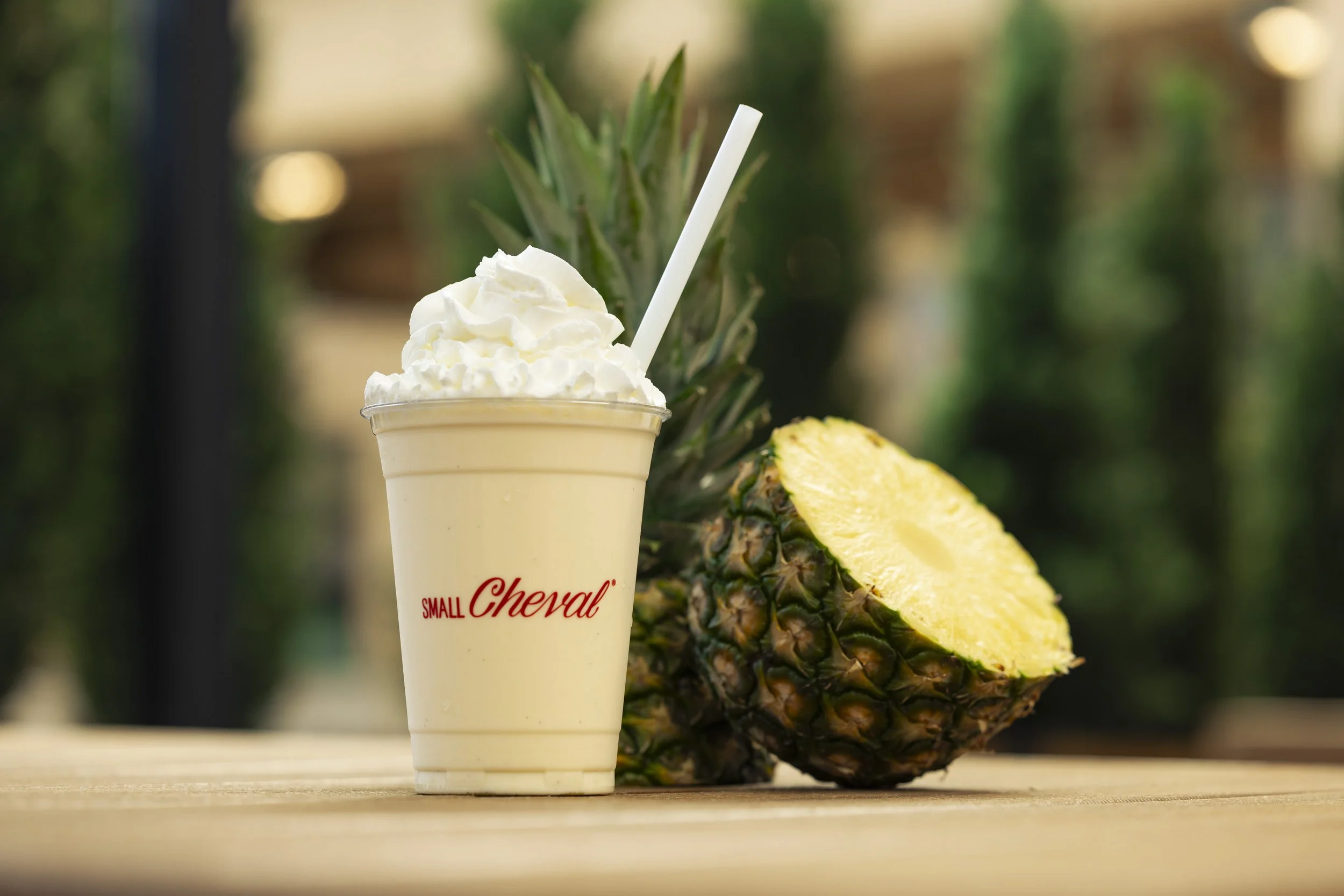 Pineapple Dole Whip Milkshake 