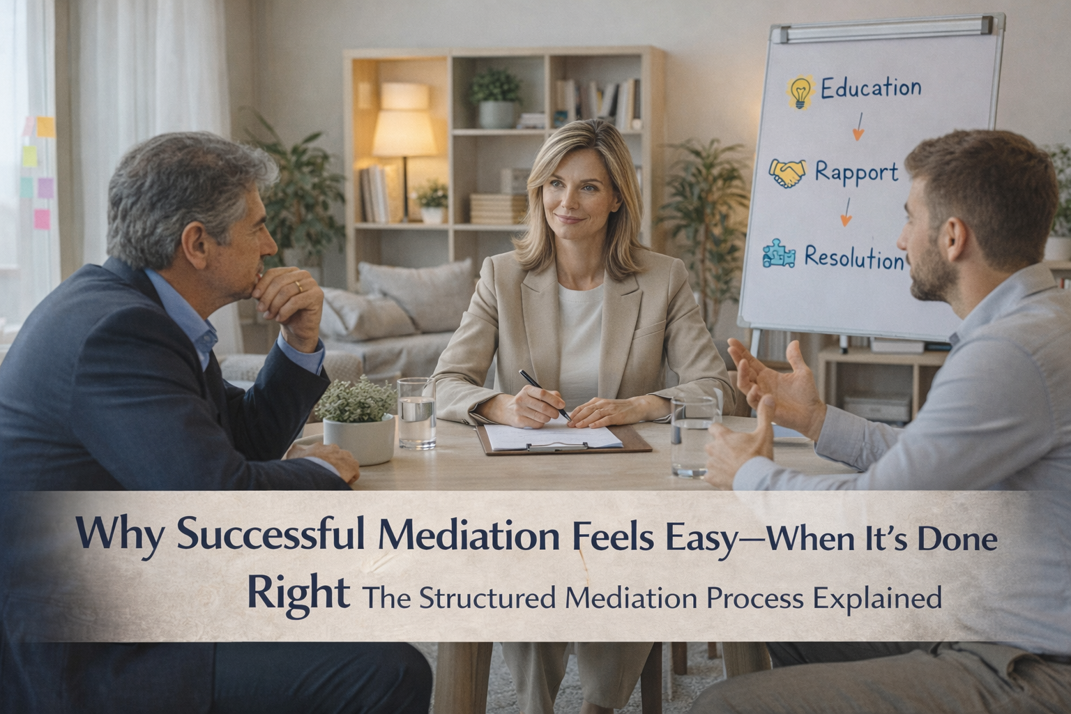 Why Successful Mediation Feels Easy—When It’s Done Right