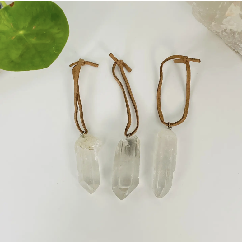 Crystal Quartz Point Christmas Ornaments.png