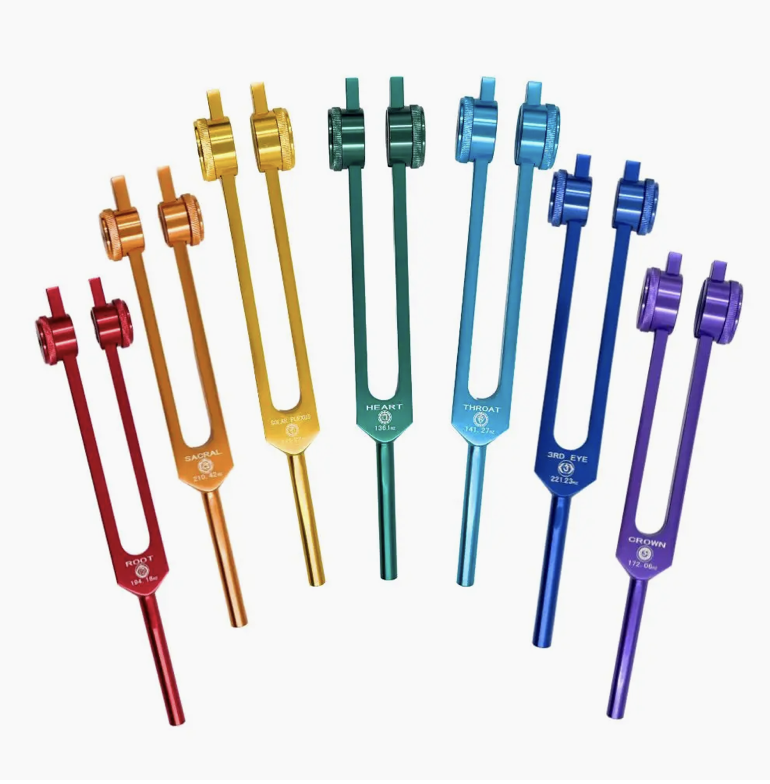 Tuning Forks - 7 Chakra Set.png