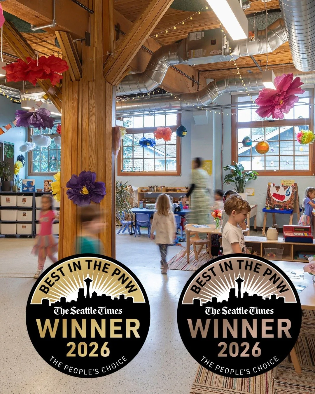 We&rsquo;re honored to be featured in the Seattle Times Best in the PNW! This article offers a glimpse into the joyful learning, outdoor adventures, and close-knit community that define the UCS experience. Read the story - LINK IN BIO #bestinthepnw #