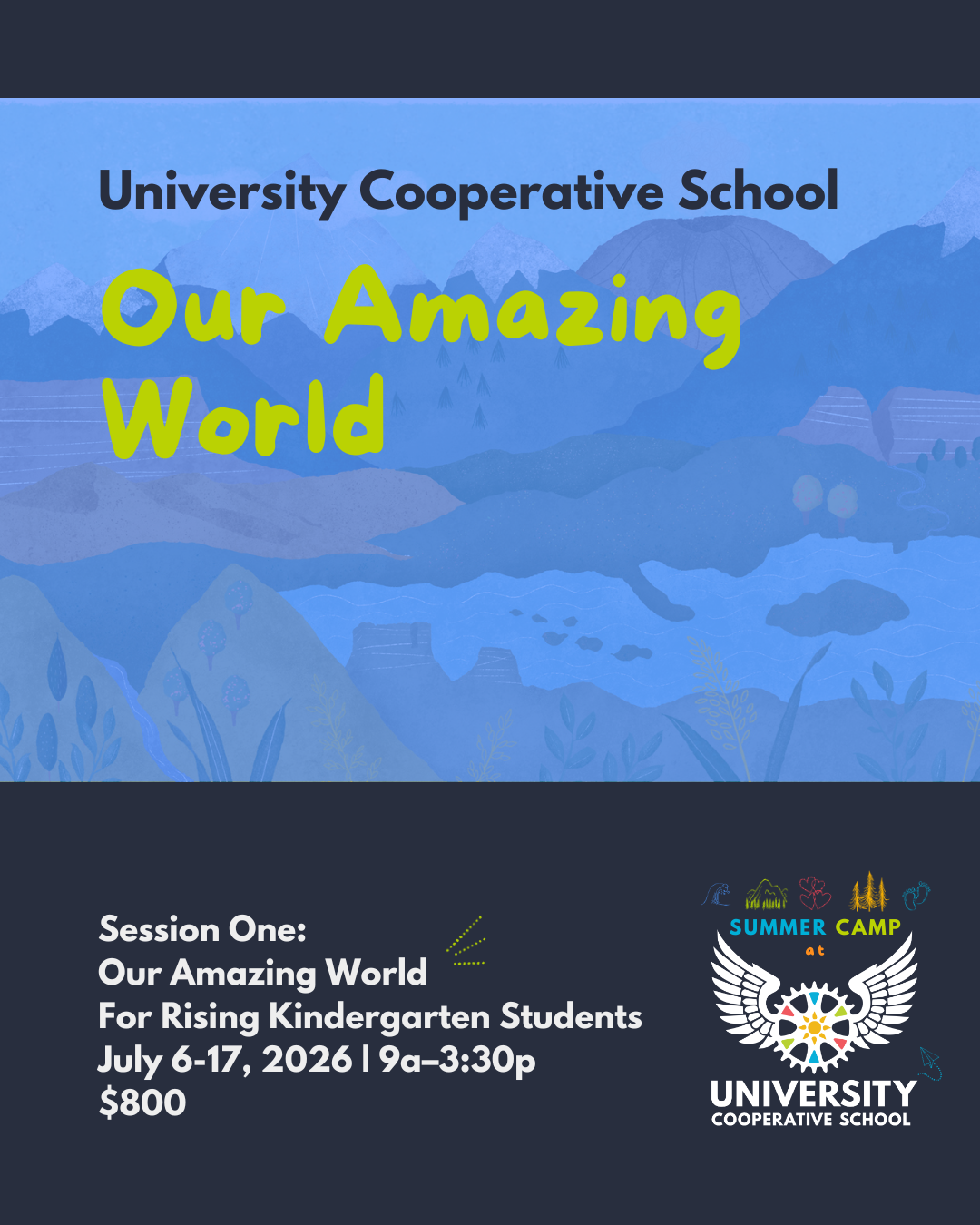 U Coop Camp 2026 K Readiness Our Amazing World.png