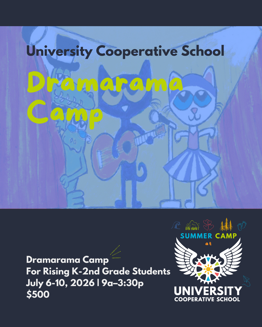 U Coop Camp 2026 K-2 Dramarama Camp.png