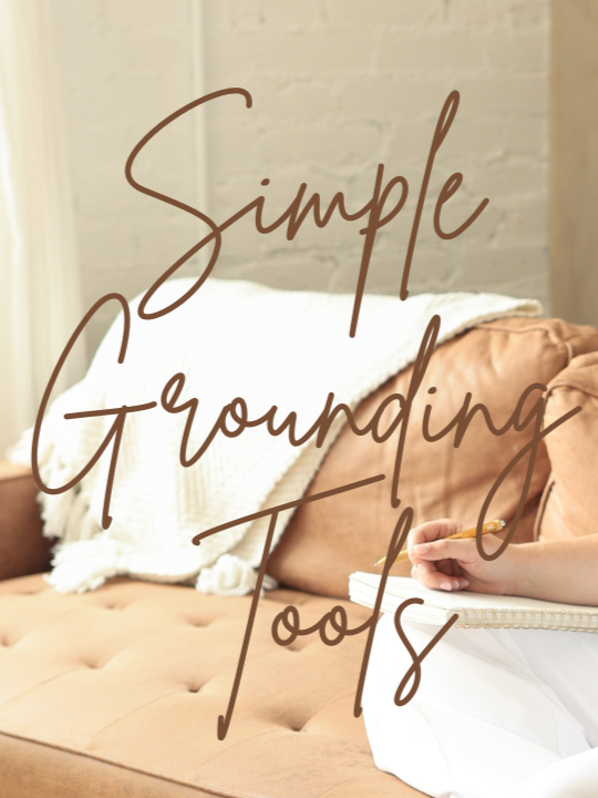 Simple Grounding Tools for Women in Stressful or Demanding Jobs