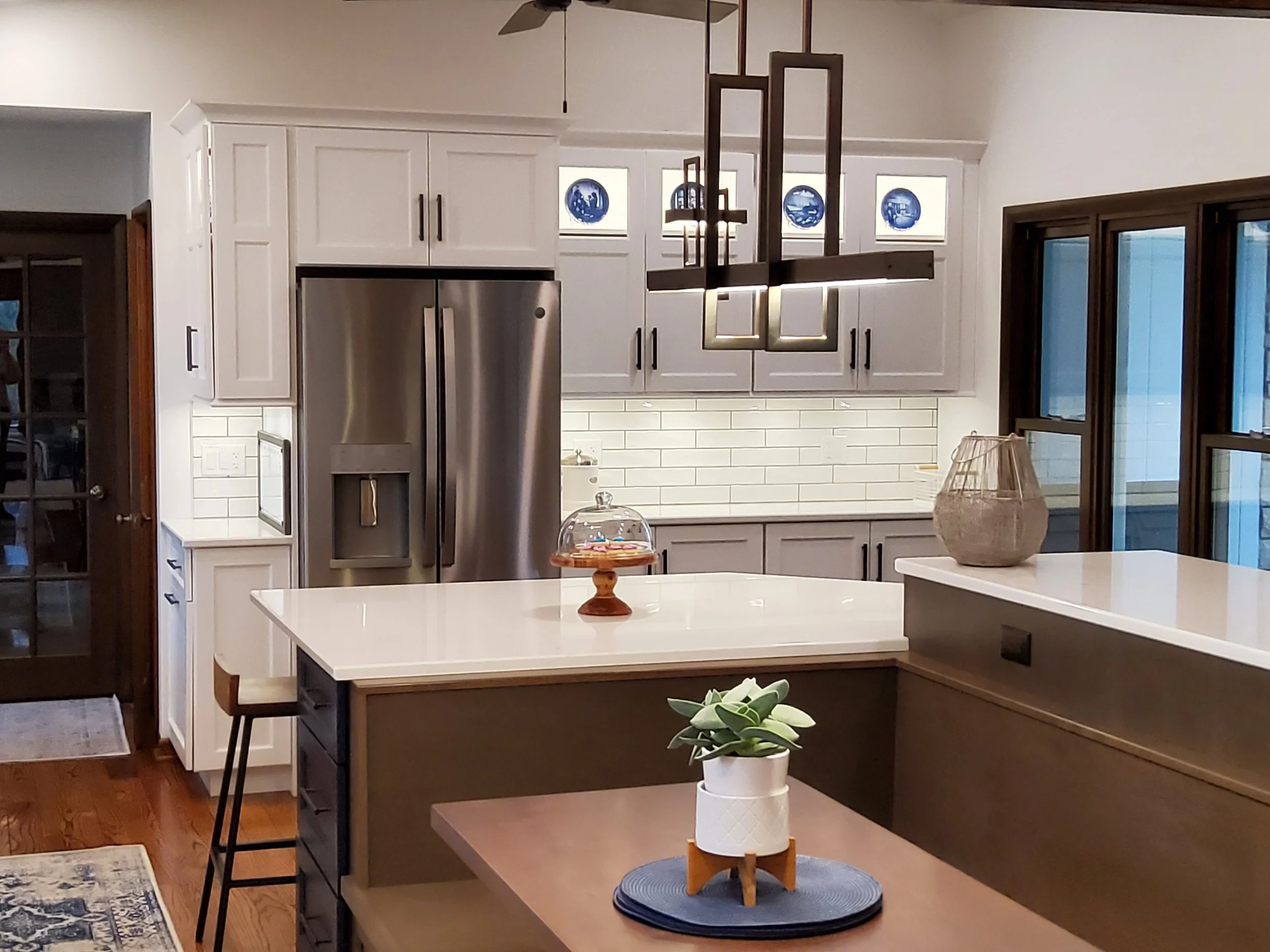 Transitional Farmhouse Kitchen Remodel by Detail Kitchens project photo 3