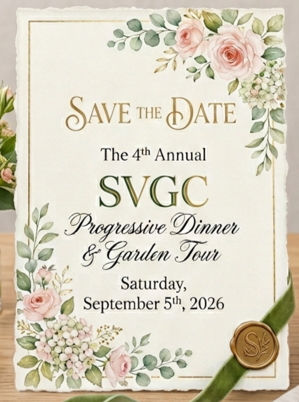 4th Annual SVGC Progressive Dinner and Garden Tour