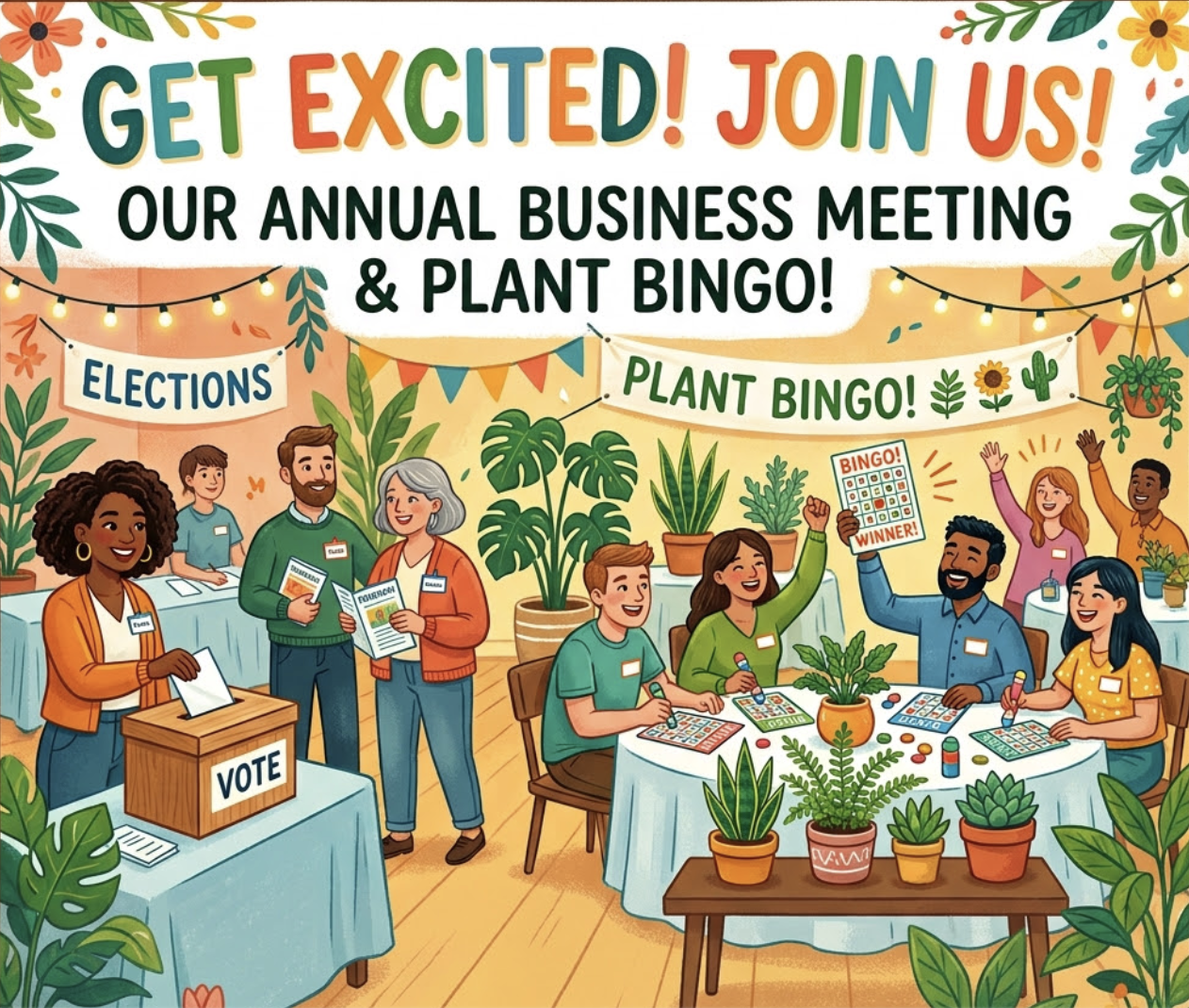 Club Meeting - Annual Business Meeting &amp; Elections