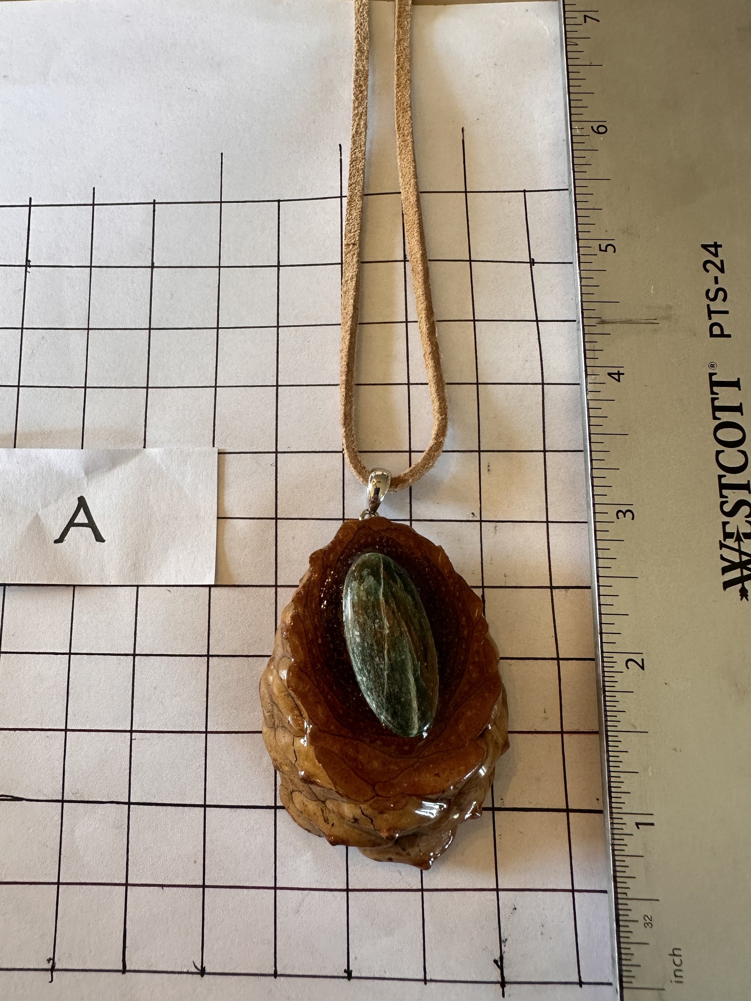 Medallion with Fuchsite