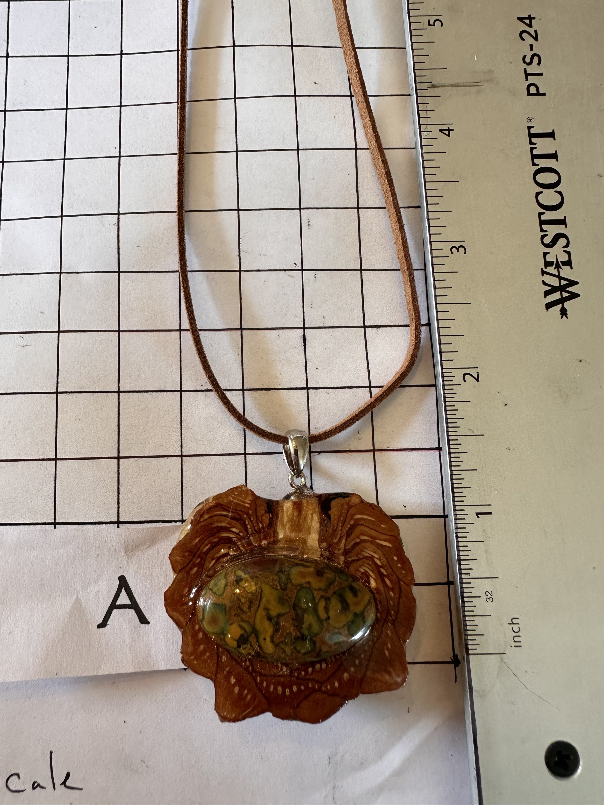 Medallion with Jasper