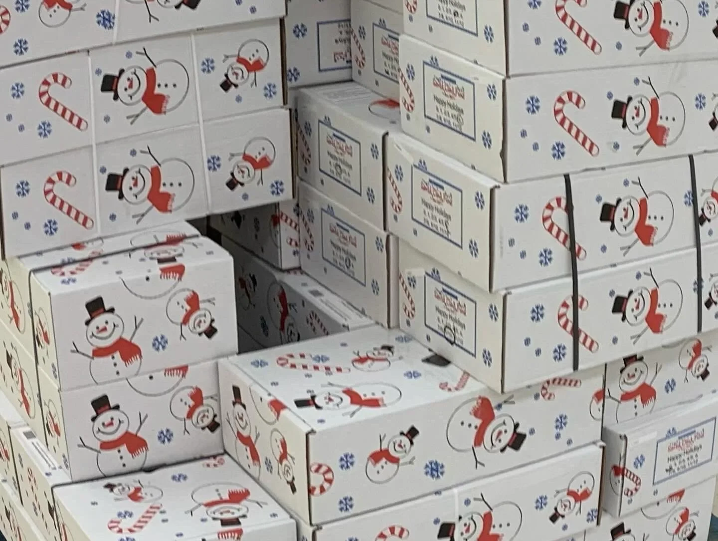 Our load of Star Boxes!