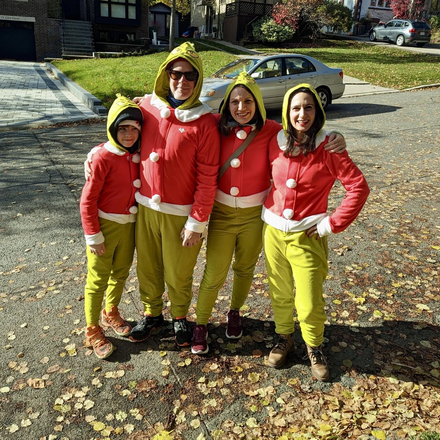 My sister, the one and only Serena Nudel, and family getting ready for the Beaches Christmas Parade (2025)