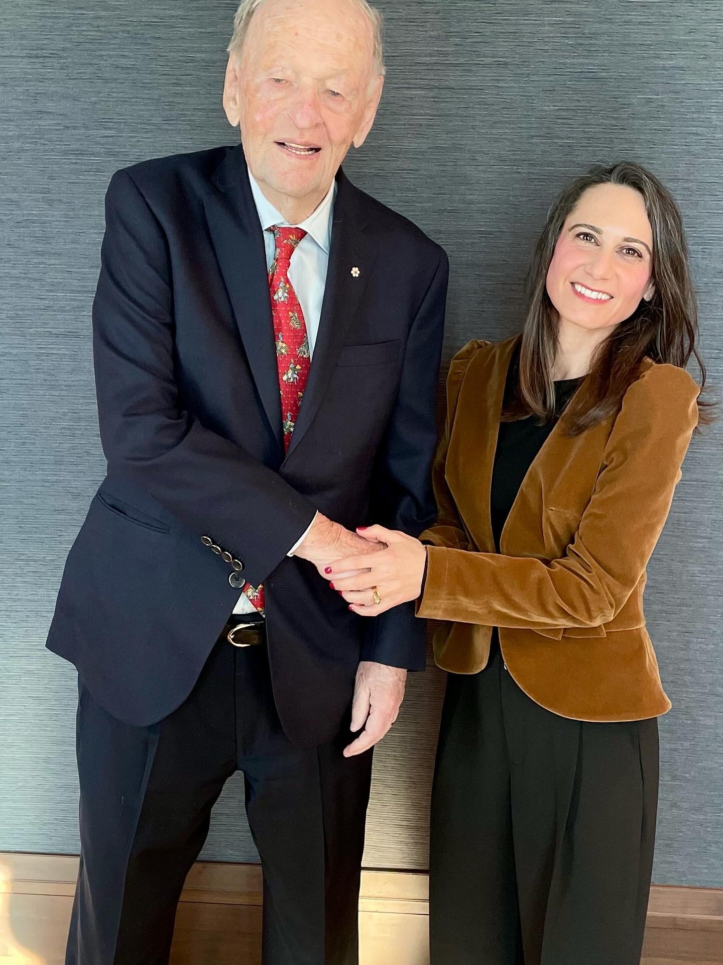 One of the true highlights of my life-- Getting advice from Prime Minister Chretien, who confirmed the power of Open Nominations