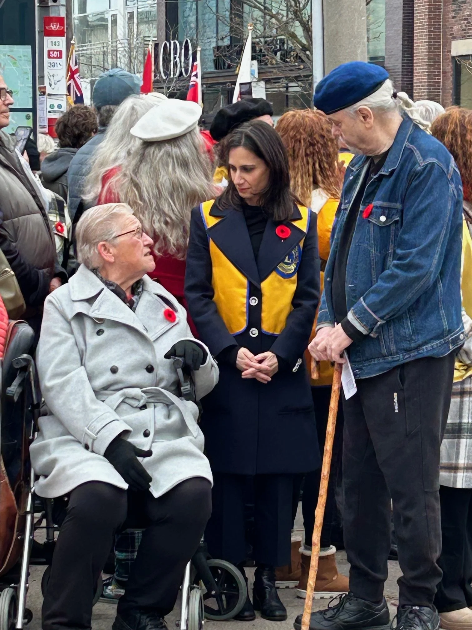 Remembrance Day at Kew Gardens.