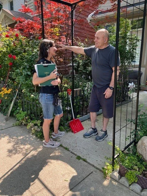 Listening tour through the riding