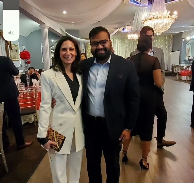 With my friend and Beaches East-York family member, Tanveer Shawanaz. 