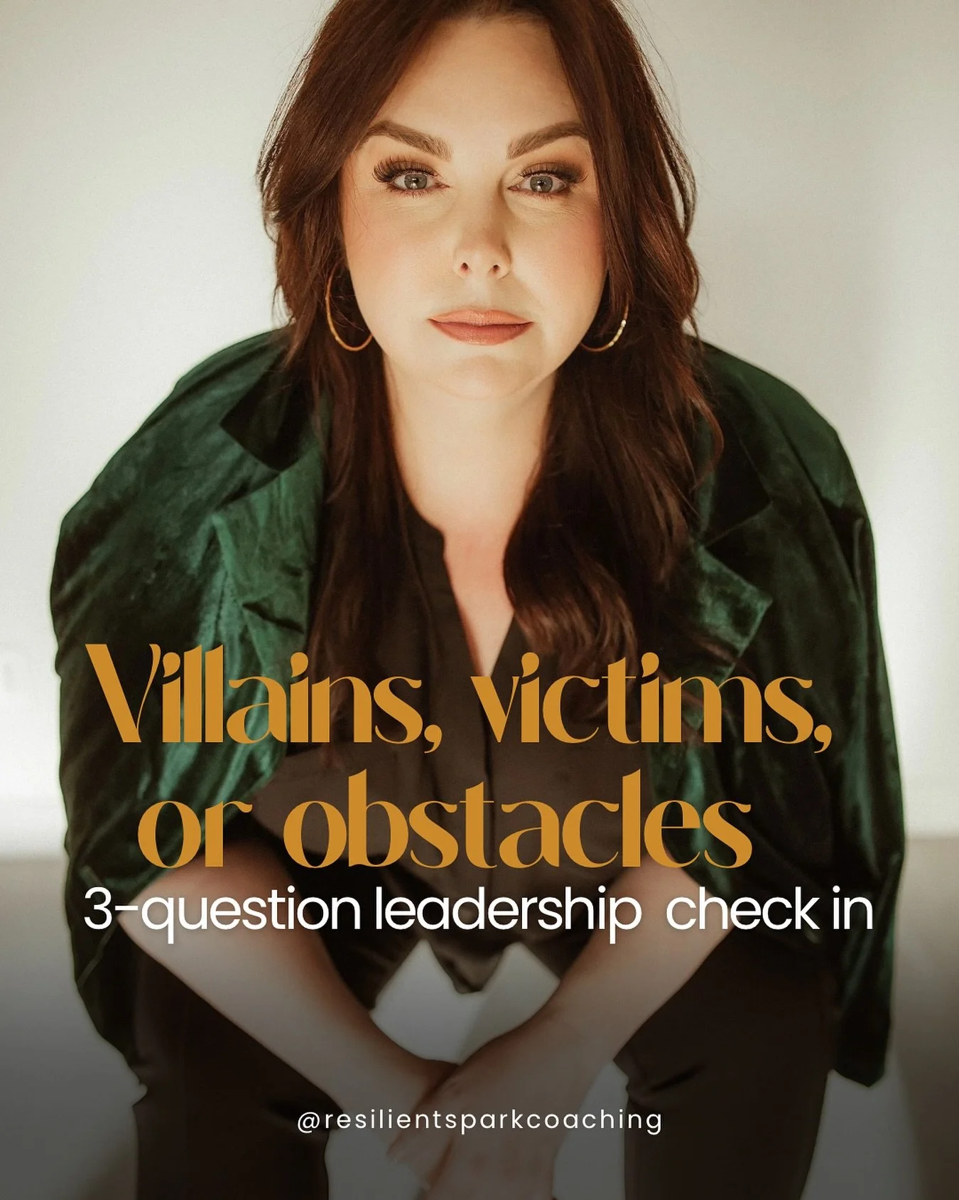 When your people start to look like villains, victims, or obstacles, it&rsquo;s a sign for you to pause and reflect. 

Have you set clear expectations?
Have you given feedback and validated their understanding?
Are YOU feeling safe, curious, seen, an