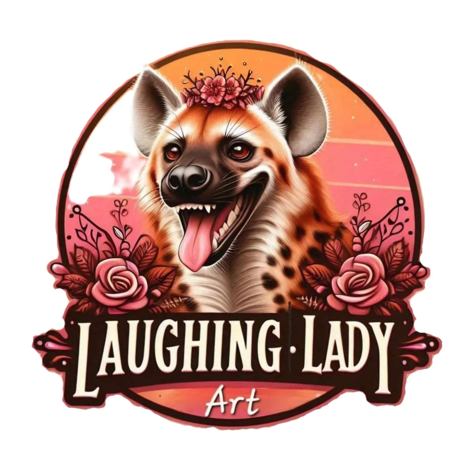 Laughing Lady Art