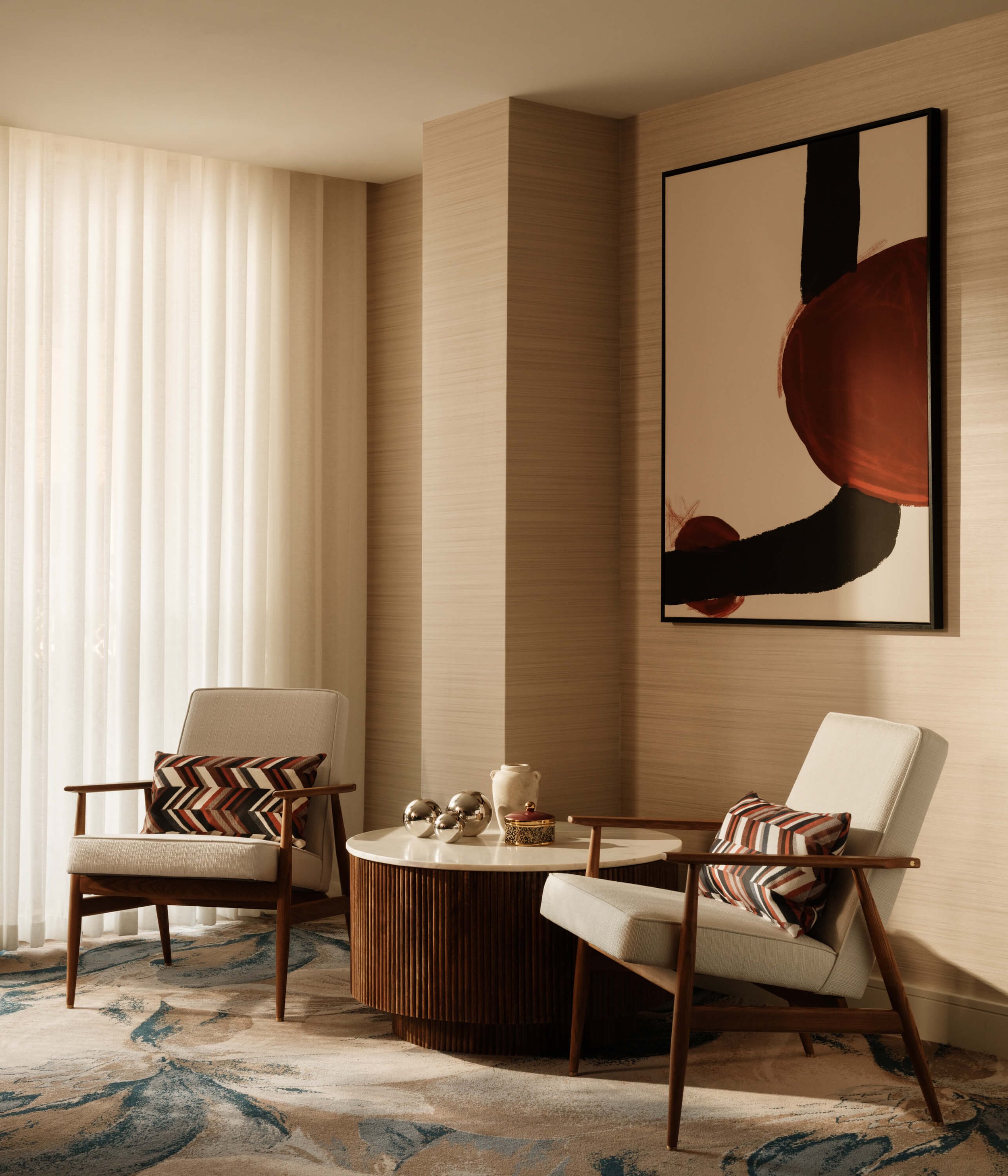 High-end interior photography of Royal Gateway, London for Barratt London