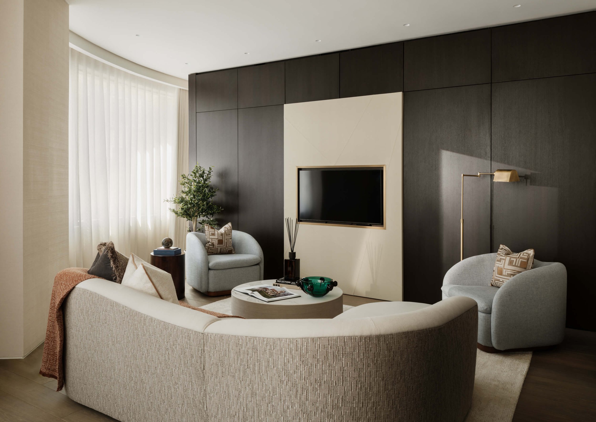 High-end interior photography of The Bryanston, Hyde Park, London