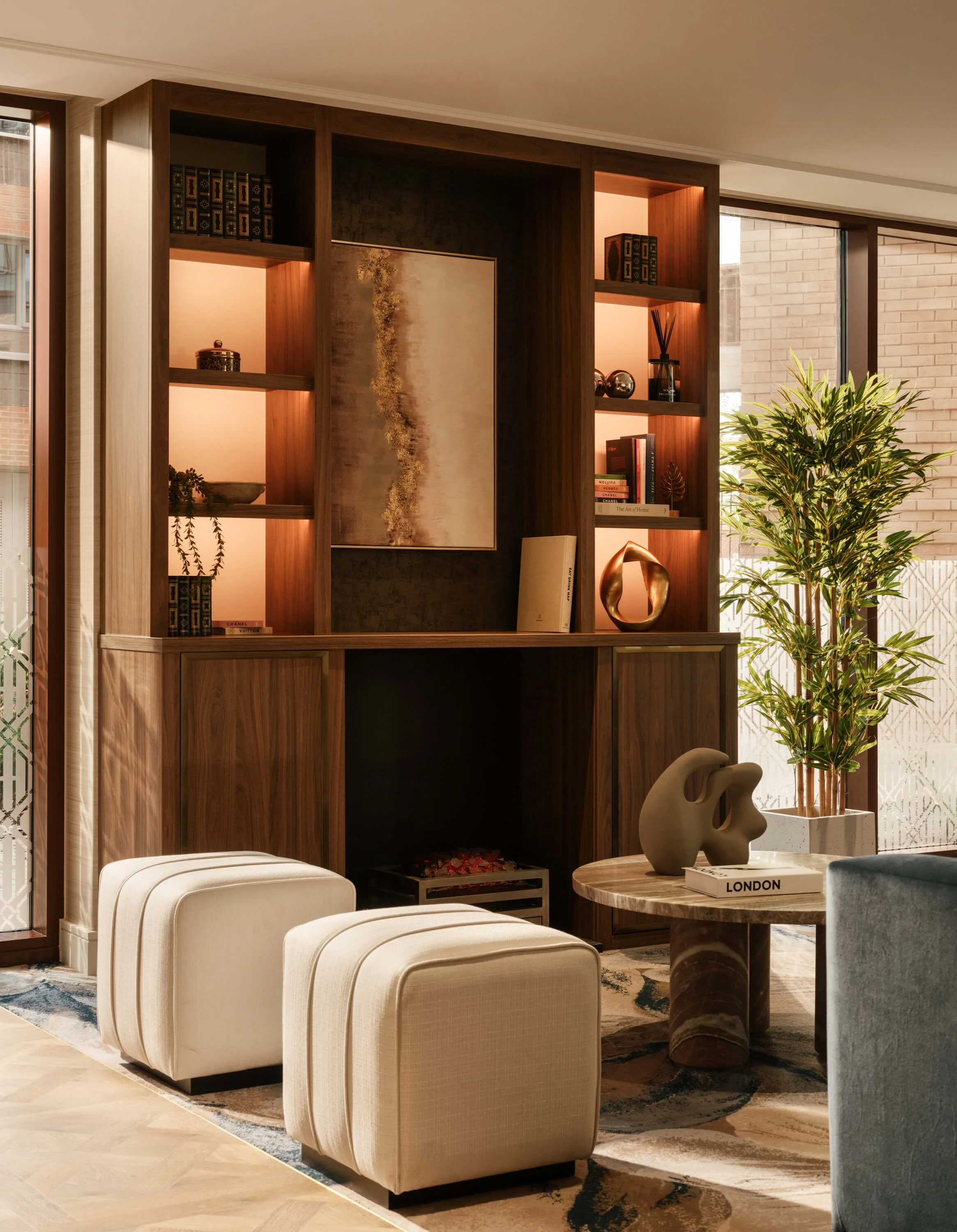 High-end interior photography of Royal Gateway, London for Barratt London