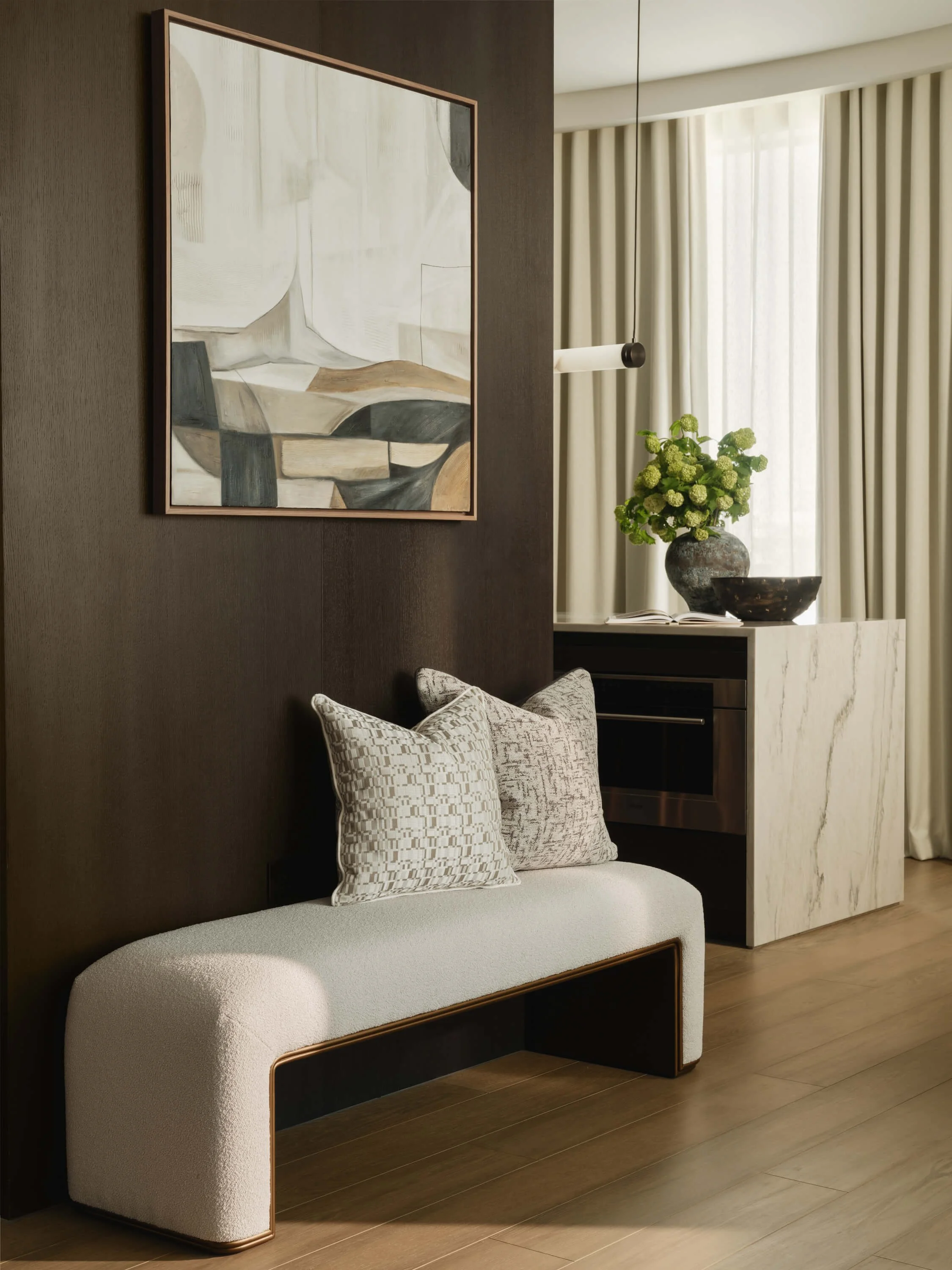High-end interior photography of The Bryanston, Hyde Park, London