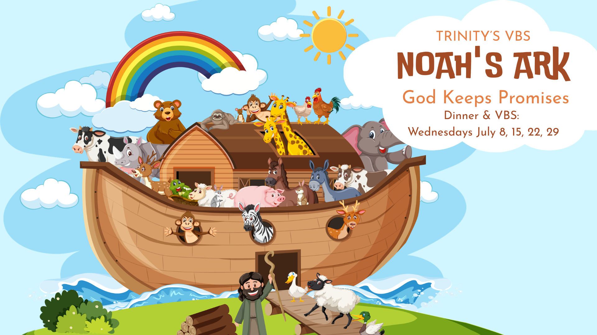 Noah's Ark Dinner and VBS