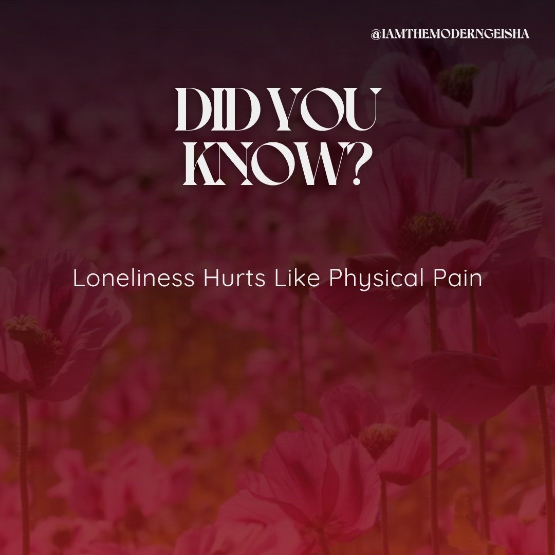 Rejection doesn&rsquo;t just hurt your feelings &mdash; it lights up the same parts of your brain as physical pain.

Connection is medicine. 🧠💞
Even small, genuine interactions can calm your nervous system and remind your body it&rsquo;s safe to ex