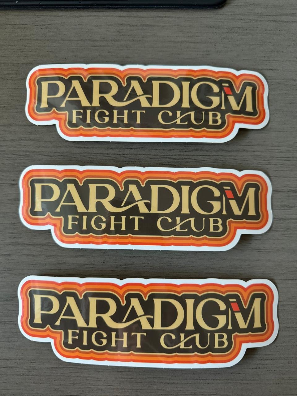 PARADIGM STICKER (3-PK)