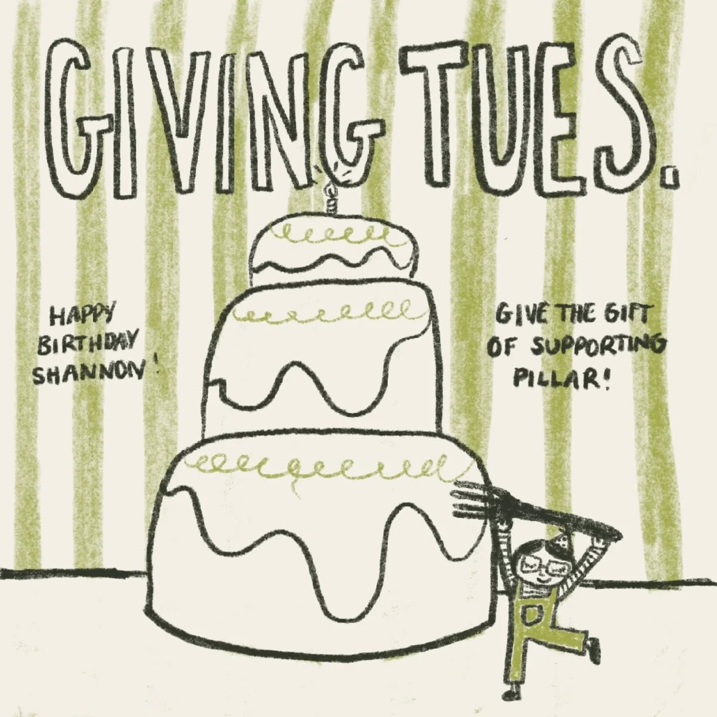 🎉 Today, we&rsquo;re celebrating a special double event: Giving Tuesday&nbsp;and&nbsp;the birthday of our incredible founder, Shannon Donnick!

Shannon&rsquo;s heart and vision have shaped Pillar into the supportive community it is today. Her birthd