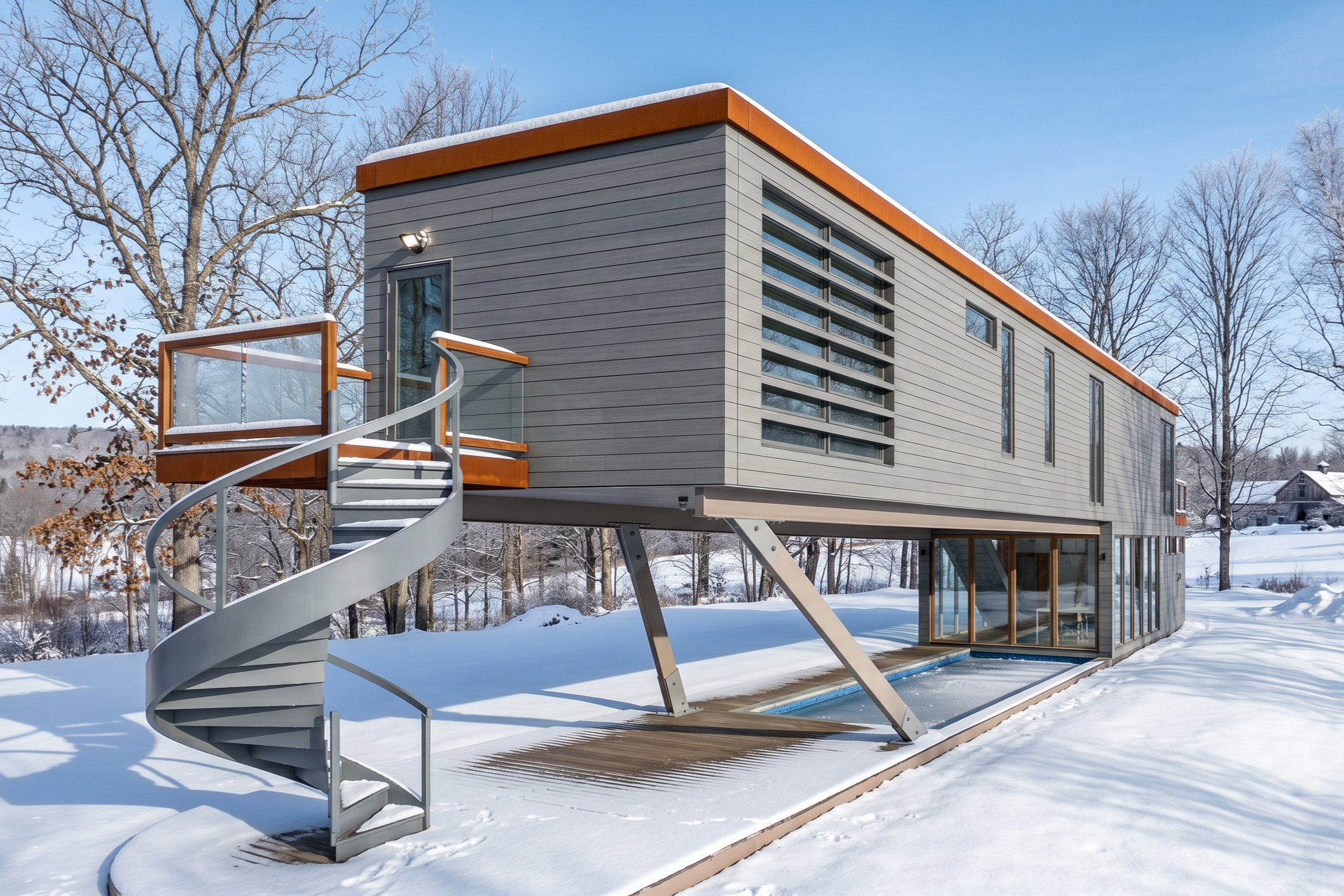 Prefab Modern Study project