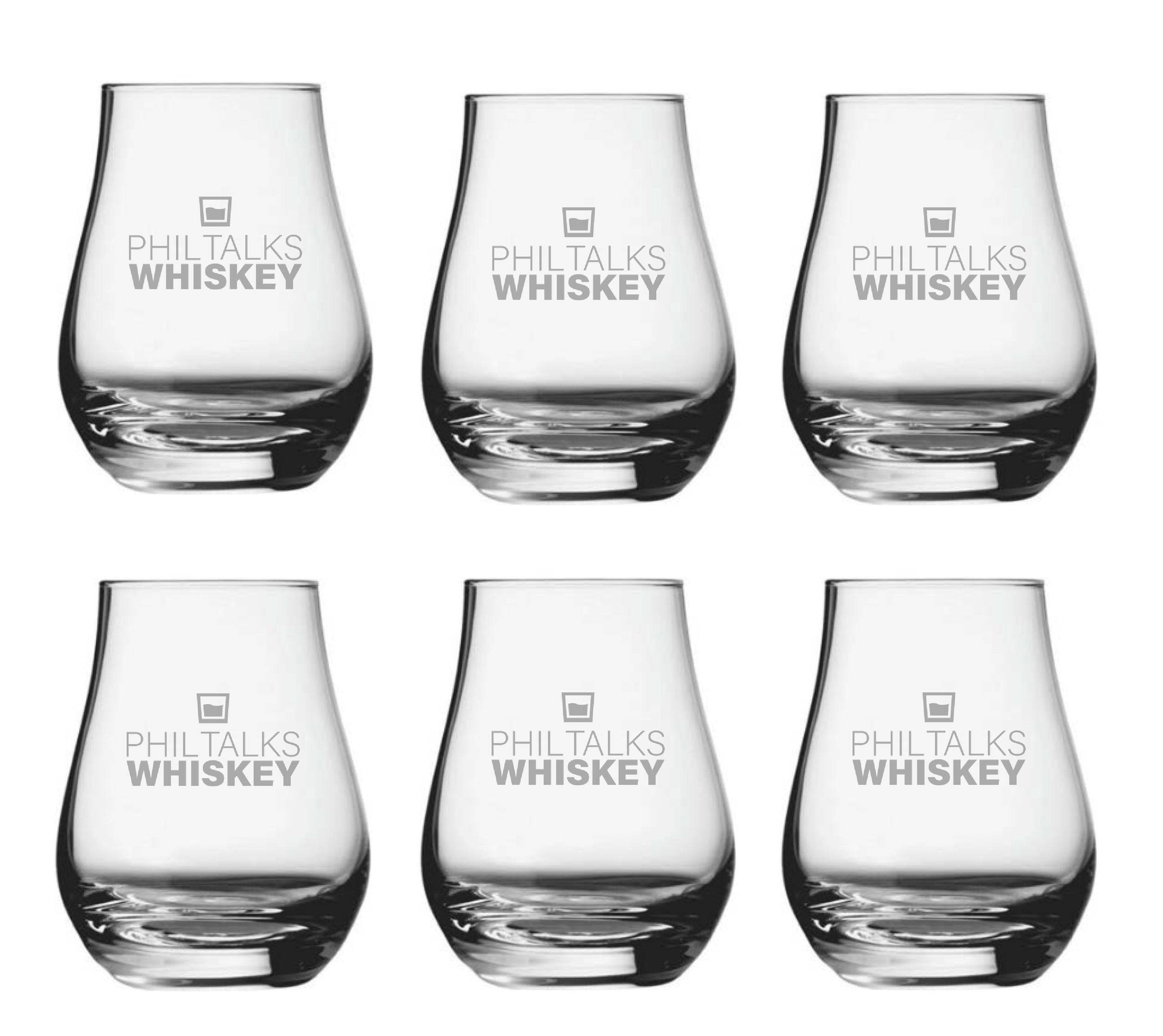 Spey Dram Glasses Set of Six - The Six Sip Sampler