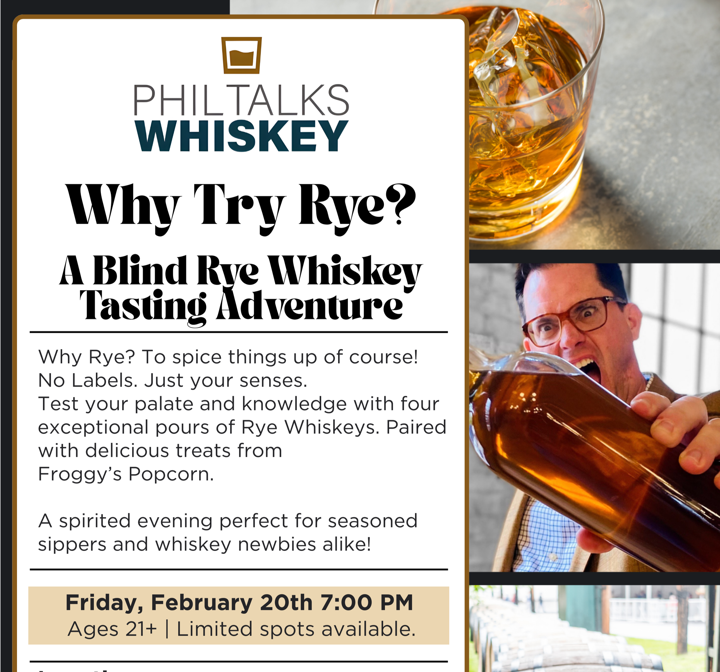 Why Try Rye? A Blind Rye tasting adventure.