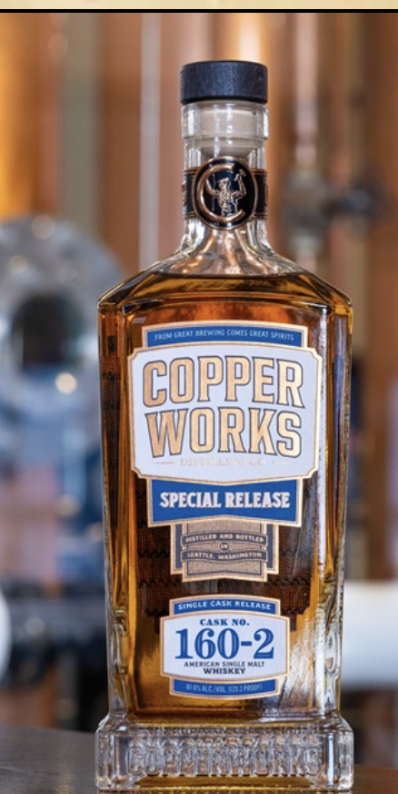 Copperworks Distilling Launches Single Cask No. 160-2