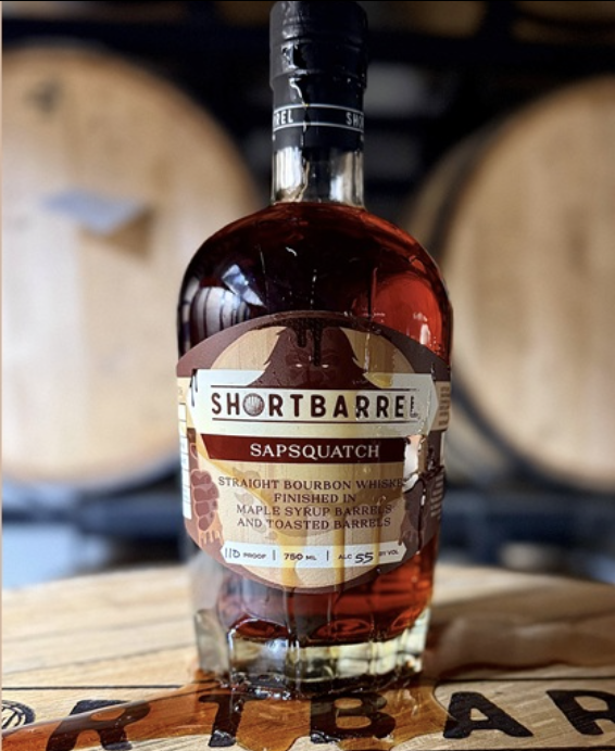 Sapsquatch Sighting! Popular Sugar Maple-Finished Bourbon Returns to Shortbarrel Whiskey Lineup in Time for Father's Day