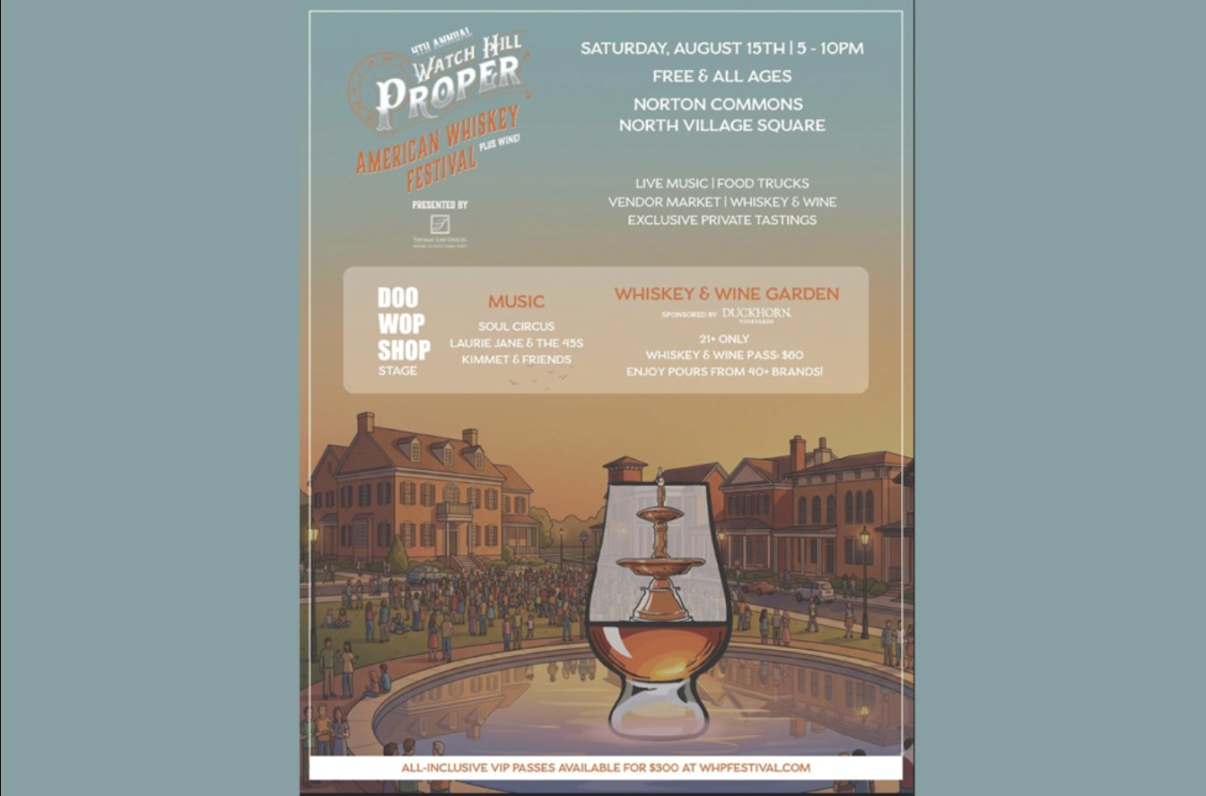 Watch Hill Proper Announces Fourth Annual American Whiskey Festival