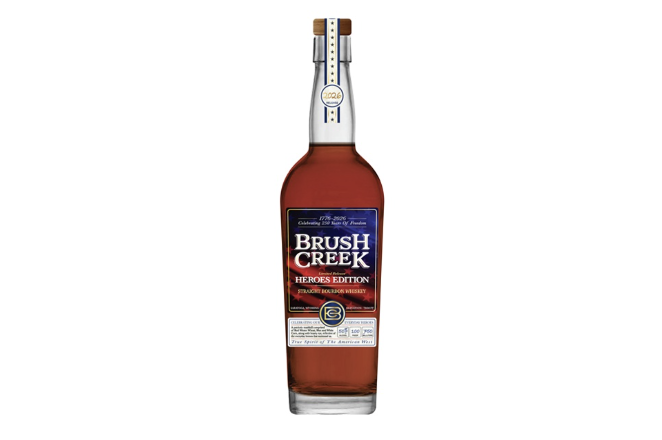 Brush Creek Distillery Launches Special 'Heroes Edition' Straight Bourbon for America's 250th Anniversary