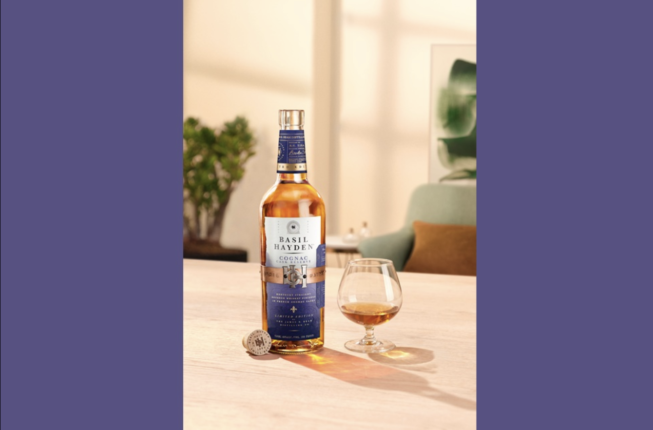 Basil Hayden Introduces New Cognac Cask Reserve, Expanding the Boundaries of Bourbon