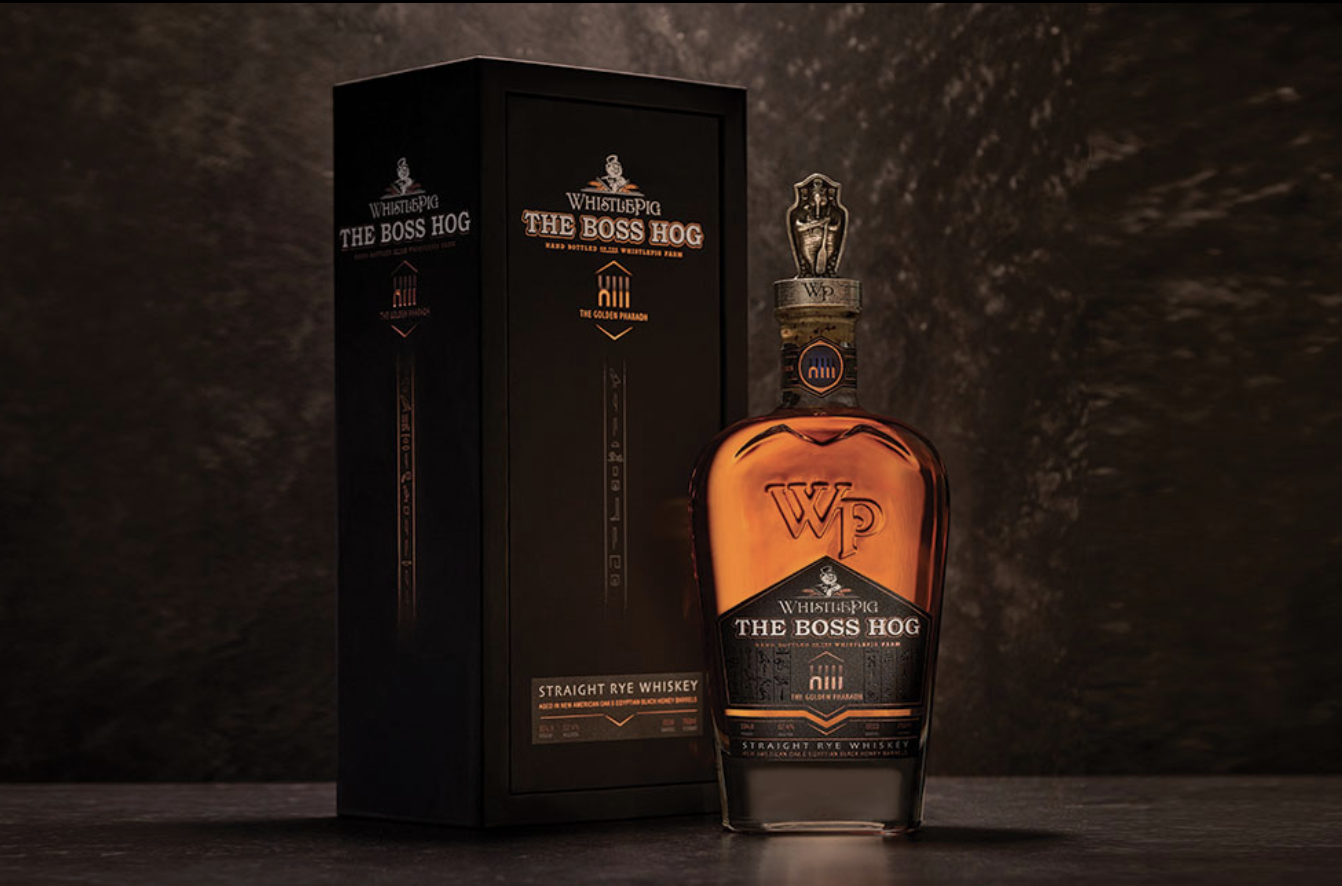 WhistlePig Unveils The Boss Hog XIII: The Golden Pharaoh