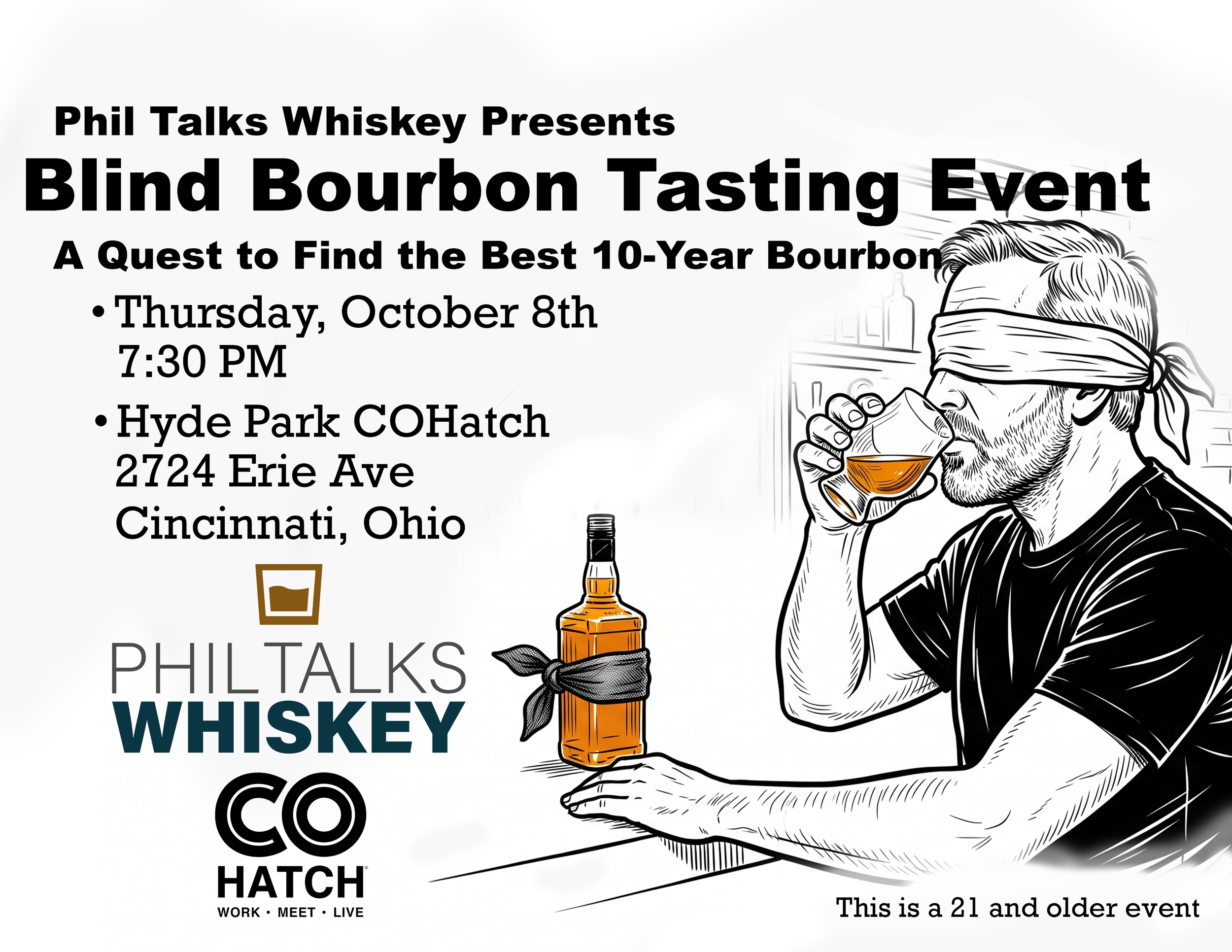 Blind Bourbon Tasting Event - Quest to Find Best 10 Year Old Bourbon! 