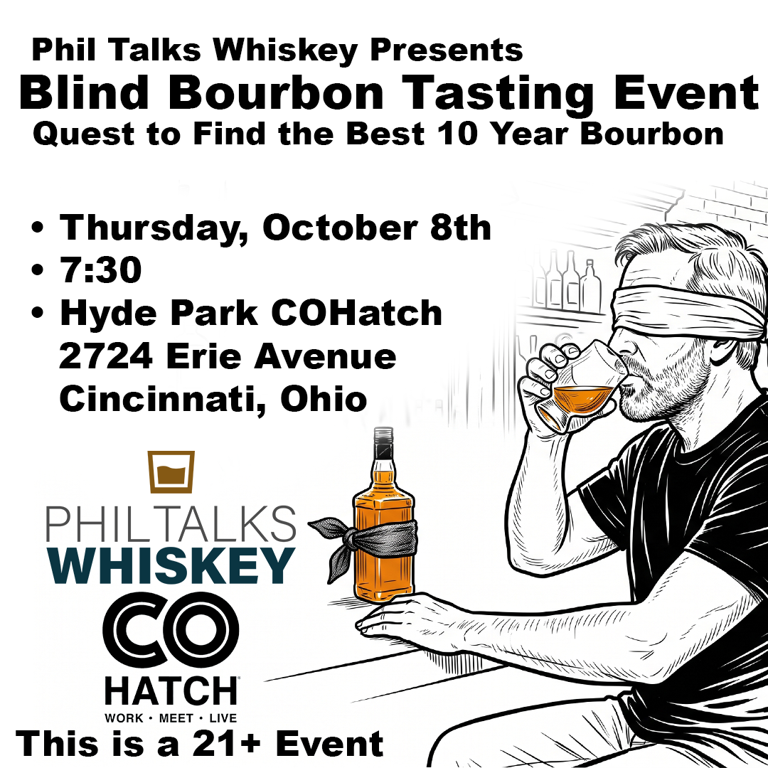 Blind Bourbon Tasting Event - Quest to Find Best 10 Year Old Bourbon! 