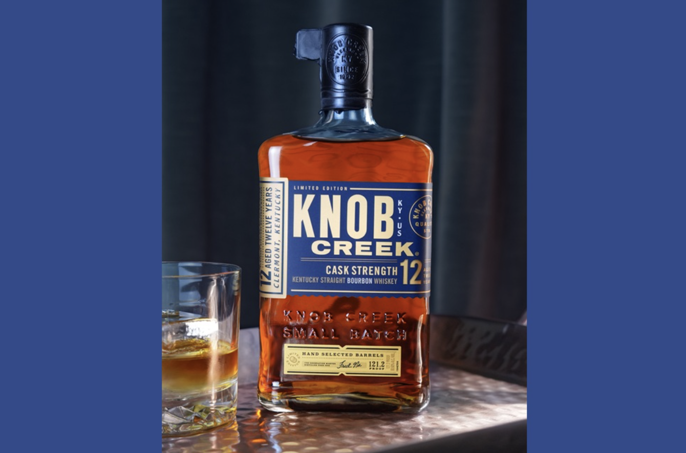 Knob Creek Releases 12 Year Old Cask Strength, a Bold Expression of Time, Patience and Full Flavor