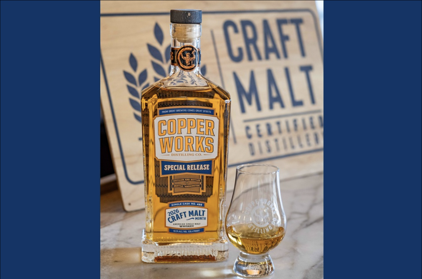 Copperworks Distilling Co. Unveils First Rye Cask American Single Malt